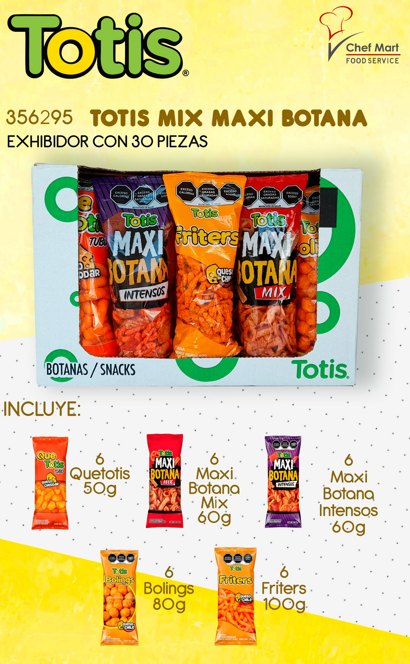 TOTIS MIX BOTANAS